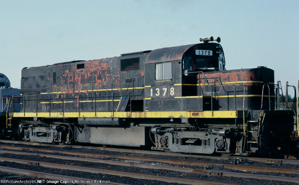 L&N Alco Century C420 #1378, one of two Piedmont Northern units on roster,